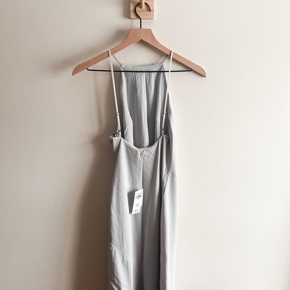 New Abercrombie and Fitch High Neck Maxi Dress Size XS - Picture 7 of 10